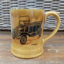 Wade Half Pint 9cm Amber