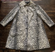 Vtg 60s black white tiger - vtg,
