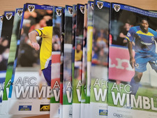 AFC Wimbledon Home Programmes