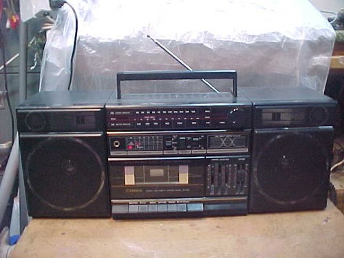 1980 boombox fisher ph - 1980's, ph-400
