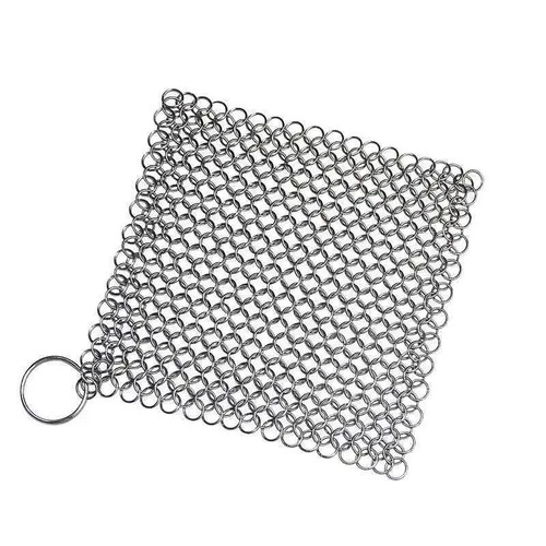 Cast iron cleaner - iron, chainmail