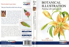Botanical Illustration Painting With Watercolours, Used DVD In Great Condition.