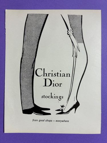 Christian dior stockings 1964 - christian,