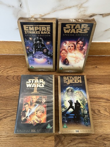 Star wars vhs video - star,