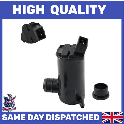 Front windscreen washer pump - front,