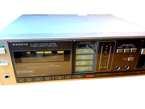 Sanyo vintage stereo cassette - stereo,