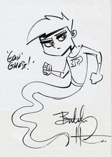 Butch Hartman 4x6 Sketch Danny