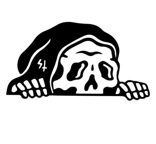 Peeking grim reaper vinyl - peeking,