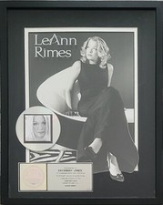 original RIAA Award LeAnn Rimes LeAnn Rimes platinum goldene Schallplatte