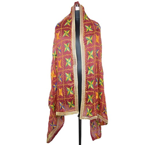 Women phulkari embroidery - women's,