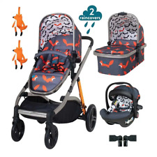 Cosatto Wow XL Acorn Car Seat Bundle Charcoal Mister Fox