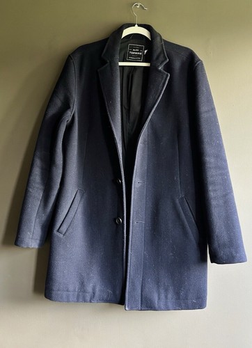 Topman mens navy blue wool - mens,