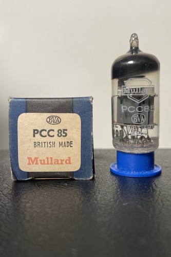 Mullard pcc85 double triode - double,
