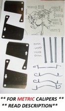 ROVER P6 2000 & 2200   FRONT BRAKE PAD FITTING KIT Pins Shims (** Jun 72- 77 **)