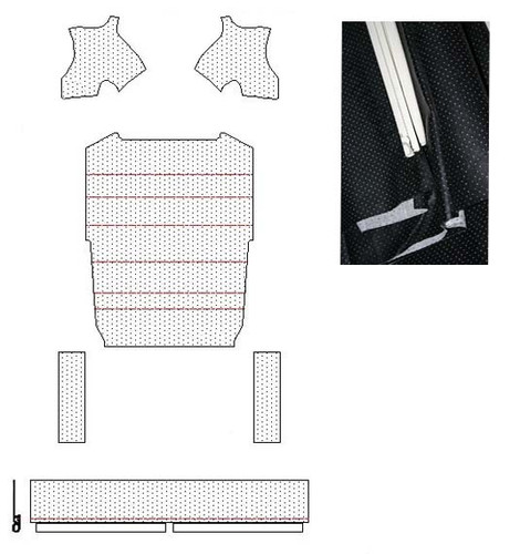 Beetle headliner 1972 1975 - vw,