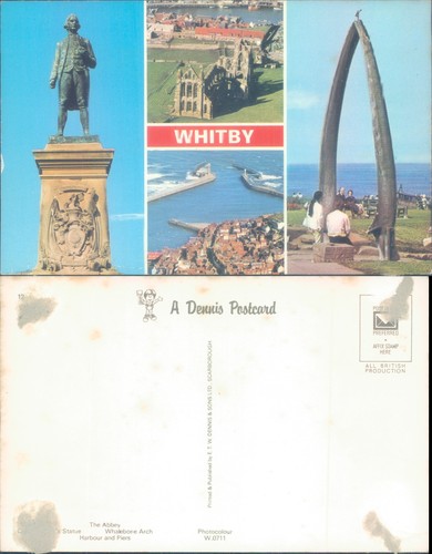 Whitby landmarks including