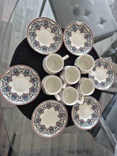 Piece porcelaine espresso - 12,