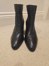 ZARA Women Black Cowboy