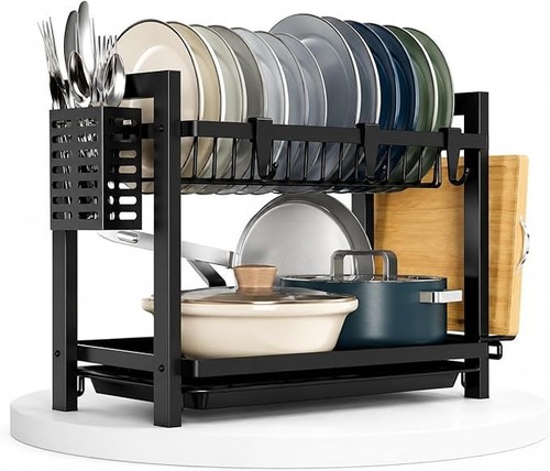 Dish drainer rack with - drainer,