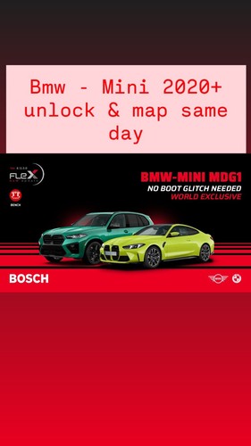 Bmw mini 2020 onwards bosch - bmw,