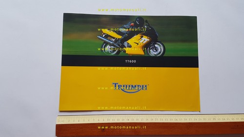 Triumph 600 2000 depliant - 600,