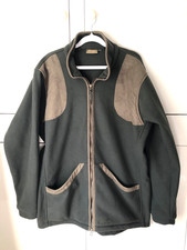 MUSTO PERFORMANCE SHOOTING WINDSTOPPER FLEECE LARGE dark green VGC