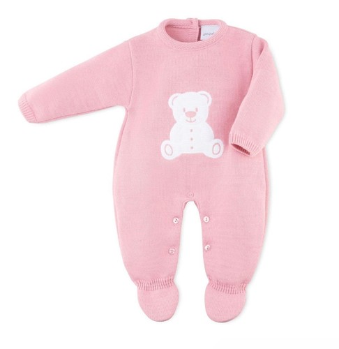 Blush pink teddy - blush, baby