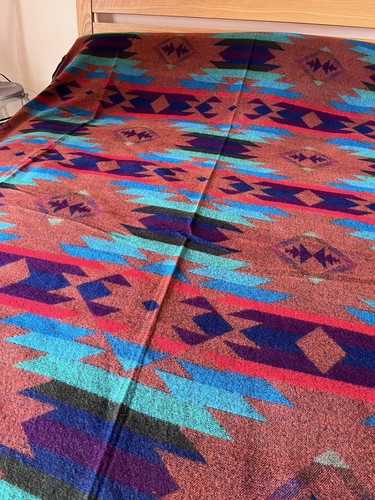 Alpaca wool blanket indigenous