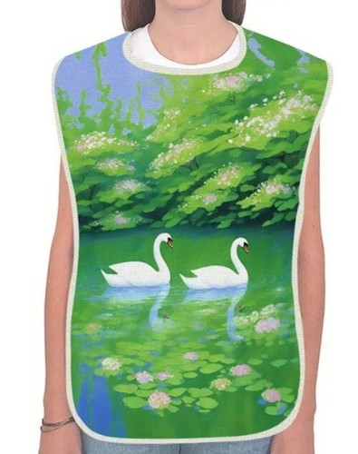 1pc swans linen adult - swans,