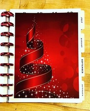 Red Sparkle Xmas Tree Ornament