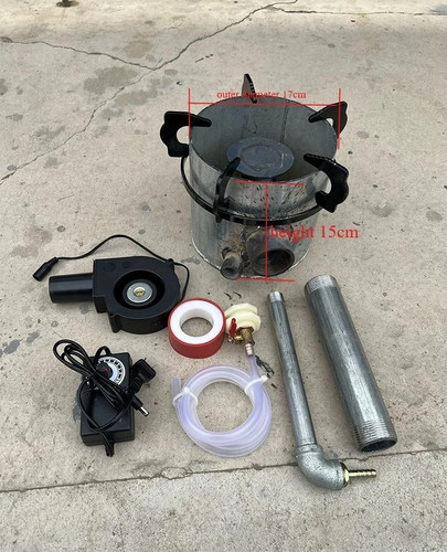 New waste oil - waste, burner
