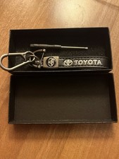 Toyota Keychain Leather With