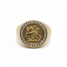 9ct 9k Yellow Gold St George