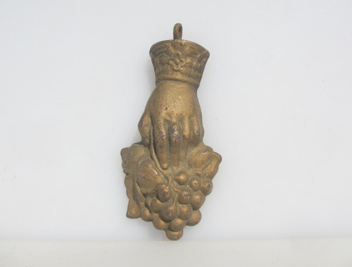 Victorian iron curtain weight - victorian,