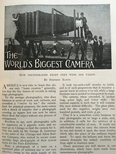 Worlds largest camera chicago - largest,