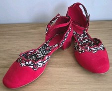 Ruby Shoo Heels UK 7 Red