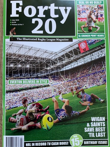 Forty rugby league magazine - forty,