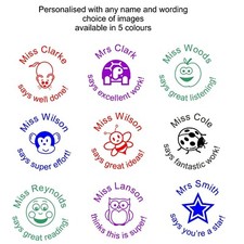 personalised teacher stamp
