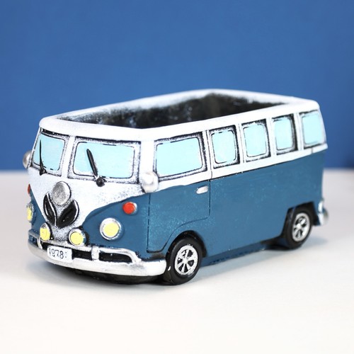 12cm blue campervan - 12cm,