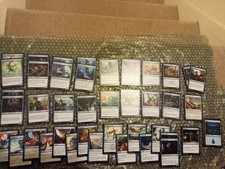 Magic The Gathering Merfolk Deck 60 Cards Blue Starter MTG Pauper Flying Unblock