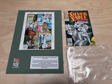 Marvel Comics Silver Sable & the Wild Pack Original Colour Guide and Comic 1992
