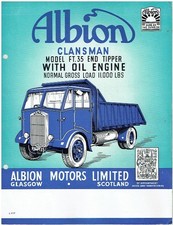 ALBION CLANSMAN MODEL FT35 END