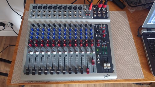 Peavey pv14 mixing desk - peavey,