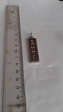 Hallmarked silver ingot - silver,