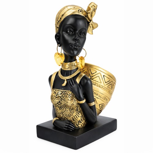 African girl bust - girl,