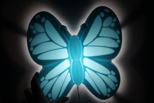 Upplyst wall lamp - upplyst, butterfly