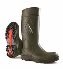 Dunlop Purofort+ Full Safety S5 Insulated Black Foamed PU Light Wellington Boots
