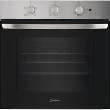 Indesit IO 232H X UK Built In 60cm Electric Single Oven Stainless Steel A