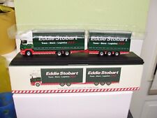 OXFORD DIECAST-76DBU001 SCANIA TOPLINE DRAWBAR UNIT-EDDIE STOBART-BNIB