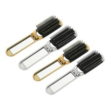 4 Pcs Compact Hair Brush